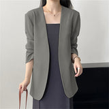 New Small Suit Jacket Spring And Autumn Early Autumn Suit With Fashion Simple Early Spring Leisure Top