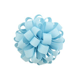 3inch New Design Beauty Grosgrain Ribbon Flower With Elastic Rope Floral Hair Bands Kids Accessories