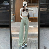 Women Jeans High Waist Loose Straight Leg Femme Jean 2022 Spring Fashion Y2k Casual Streetwear Female Pants Baggy