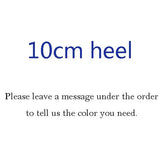 Women Pumps Thin Heels Shoes Pointed Toe Sexy High Heel Shoes Stiletto Ladies Nude 10cm plus size QP051