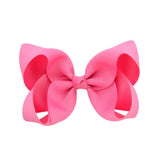 Solid Grosgrain Ribbon Hair Bows With Clip For Cute Girls Handmade Hair Clips Barrettes Hairpins Kids Hair