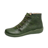 Winter Women's Shoes New Fashion Side Zipper Non-slip Wear-resistant Ankle Boots Large Size High-top Casual Short