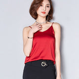 Summer Autumn style Imitation Silk Women Blouse Shirt Sexy White Tops Women Blouses Party Girls Blusas Shirts 2020