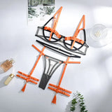 Exotic Sets Hollow Out Sensual Lingerie Woman Exotic Costumes Underwear Women Porn Lingerie Set Exotic