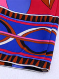 Print Women Skirt High Waist Short Skirts Woman Fashion 2023 Vintage Mini Skirt Y2k Streetwear Summer Elegant