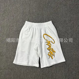 Ship High Street Print Logo Shorts In Trend Hic Hops Casual Trousers Men And