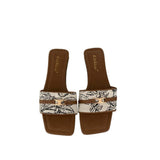 French Small Fragrant Wind Side Toe Cool Slippers Women's Shoes Wear 2025 Summer