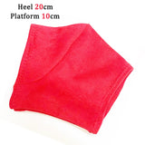 Shoe Cover Pole Dance Shoes Protective Cover High Heels 20cm Waterproof Platform 10cm Suede Material Strong