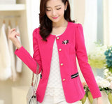 Women 2019 Corsage 4XL 5XXXXXL Plus Size Formal Lady Blazers Jackets for Woman Work Wear Coat Jaqueta Top