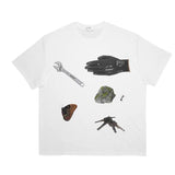 Summer Vintage T Shirt Women Short Sleeve Loose Graphic Tees Streetwear Korean Style Grunge Aesthetic Tshirts