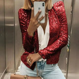 Pretty Spring Fashion Sequined Casual