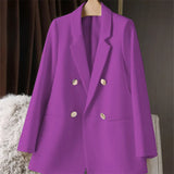 And Autumn Small Suit Jacket Women 2025 New Korean Version Of Loose Leisure Net Red Coffee-Color Suit Women's