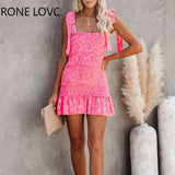 Women Tiered Ruffle Ruched Cami Dress Casual Dress Elegant Fashion Chic