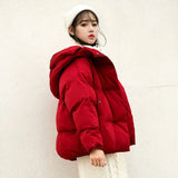 Short Winter Female Coat Puffer Warm Quilted Jacket Women Loose Fashion Parka Casacos Outerwear Snow Wear Plus Size