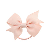 Grosgrain Ribbon Hair Bands Ponytail Holder Rubber Band For Baby Girls Handmade Hair Rope Scrunchie Hair