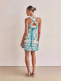 Zingj Summer New Women's Slip Dress Print Slip