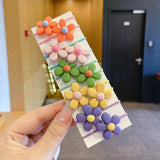 Children Cute Cartoon Fruit Elastic Hair Bands Girls Baby Lovely Rubber Bands Ponytail Holder Kids Hair
