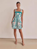 Zingj Summer New Women's Slip Dress Print Slip