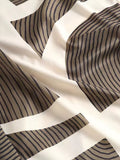 Women Fashion Spring Summer Mini Skirt Hawaiian Vacation Style Striped Skirts High Waist Lace Up Female Skirts