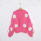 Knitted Chunky Cardigan-Outfit