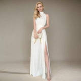 Temperament Noble Black Dress Light Luxury Sleeveless Famous Dating Long Dress Birthday