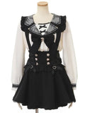 Kawaii Fashion High Waist Suspender Skirts Womens Sweet Bow Jupe Femme 2024 Summer Y2k Cute Falda