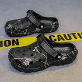 Slippers Men's Winter 2025 New Home Thick Bottom Plus Velvet Warm Cotton Shoes EVA Stinging Feel Cotton