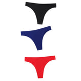 Seamless Panties Women Briefs Nylon Ultra-thin G-string Thongs Low Rise Lingerie Ice Silk Briefs Lady Underwear Plus