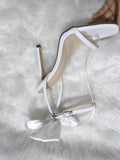 Sandals Women's Fashion 2024 Summer New Bows Personality Stilettos Fashion High