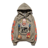 Style High Street Kanye Men And Women With The Same Hip-Hop Graffiti Print Hoodie Hoodie Couple Loose Jackets 211-1-Outfit
