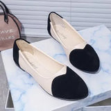Fashion Round Head Comfortable Large Size Women's Shoes Lazy Shoes Flat Bottom Women's Singles Shoes