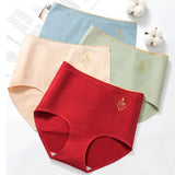 High Waist Women's Panties Cotton Briefs Body Shaper Comfort Graphene Panty Ladies Seamless Underwear Slimming