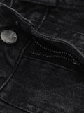 Men's Cargo Pocket Patched Straight Leg Jeans- Outfit