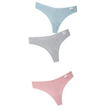V Waist Cotton G-String Thong Panties String Underwear Women Briefs Sexy Lingerie Pants Low-Rise Ladies Intimate T