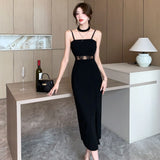 Autumn Temperament New Lace Open-Shirt Jacket Top + Sling Bottom Dress