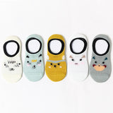 Pairs/lot 0 to 4 Years Summer Thin Mesh Socks Children's Cotton Socks Breathable No-Show Non-Slip Boat Socks For Girls