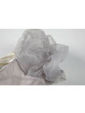 Summer Women's Puff Sleeve Tulle Princess Dress Square Collar Mesh Bubble Dress Evening Party Prom Kawaii A-line Mini