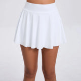 Zingj Pleated Sports Skirt Contains Tennis Bag Quick Drying Tennis Skirt Pants Prevent Naked Fitness Skirt 9905- Outfit