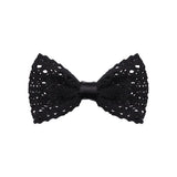 Sweet Lace Bowknot Hair Clips For Cute Girls White Black Handmade Safety Hairpins Boutique Barrette Kids Hair