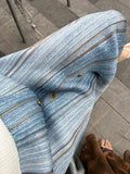 Folding 2025 Summer New Temperament Fashion With Daily Commute To Wear Exquisite Denim Button Half