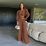 2025 New Solid Color Split Suit Seaside Resort Beach Sexy Open Side Of The Waist