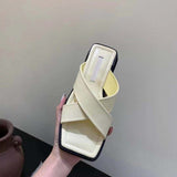 2021 Summer Temperament Slippers Women Sandals Platform Shoes Outdoor