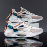 Arrivals Men Running Shoes Breathable Mesh Sneakers High Quality Rubber No-slip Cushioning Outsole Jogging Shoes