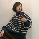 Grandma Striped SweaterOutfit
