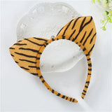 Colors Beautiful Masquerade Halloween Cat Ears Cosplay Cat Ear Anime Party Costume Bow Tie Bell Headwear Headband
