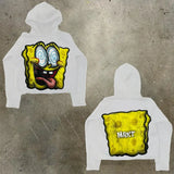 Men's Hoodie Y2K Original Hip-Hop Cartoon Graphic Print Pullover Fashion Leisure Loose Sports Shirt