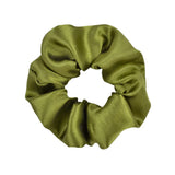 inches Women Multicolor Silk Scrunchie Elastic Handmade Hair Band Ponytail Holder Hairband Headband Hair
