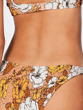 Floral Print Smocked Bikini Set-Outfit