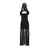 2025 Fashion Trend Women's New Breast-Wearing Hooded Wear A Variety Of Women Wearing A Sexy