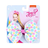 Bows Jojo Siwa Rainbow Printed Knot Ribbon Bow For Girls Handmade Boutique Hair Clip Children Hair